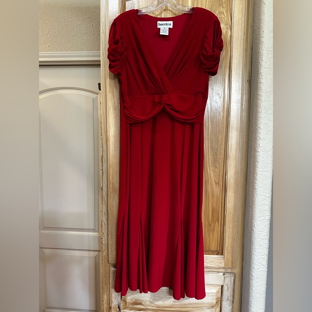 Elegant Red Women's Dress Size 12